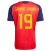 Spanien 2 Stars Lamine Yamal 19 Fotbollströjor Barn Hemma tröja World Cup 2026 Kortärmad