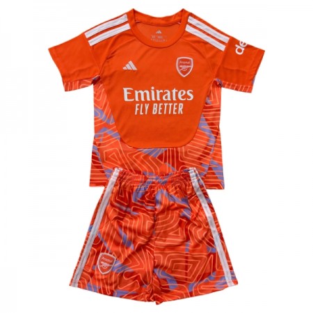 Arsenal Fotbollströjor Målvakt Barn 2026-27 Orange Kortärmad