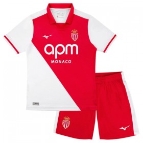 AS Monaco Fotbollströjor Barn Hemma tröja 2026-27 Kortärmad