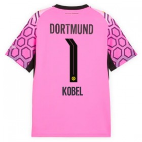 Borussia Dortmund Kobel 1 Fotbollströjor Målvakt Borta tröja 2026-27 Rosa Kortärmad
