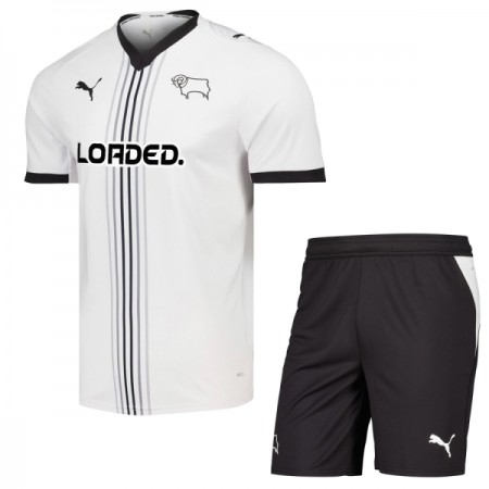 Derby County Fotbollströjor Barn Hemma tröja 2026-27 Kortärmad
