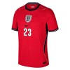 England Elliot Anderson 23 Fotbollströjor Borta tröja World Cup 2026 Kortärmad