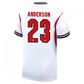 England Elliot Anderson 23 Fotbollströjor Hemma tröja World Cup 2026 Kortärmad