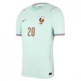 Frankrike Desire Doue 20 Fotbollströjor Borta tröja World Cup 2026 Kortärmad