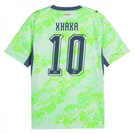 Schweiz Granit Xhaka 10 Fotbollströjor Borta tröja World Cup 2026 Kortärmad
