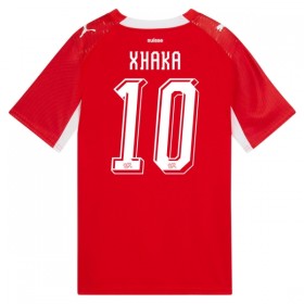 Schweiz Granit Xhaka 10 Fotbollströjor Hemma tröja World Cup 2026 Kortärmad
