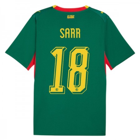 Senegal Sarr 18 Fotbollströjor Borta tröja World Cup 2026 Kortärmad