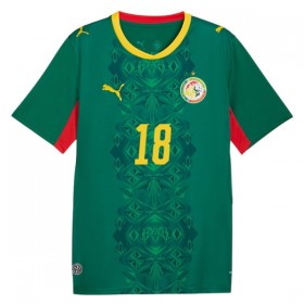 Senegal Sarr 18 Fotbollströjor Borta tröja World Cup 2026 Kortärmad