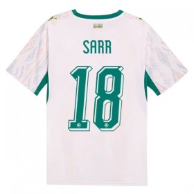 Senegal Sarr 18 Fotbollströjor Hemma tröja World Cup 2026 Kortärmad