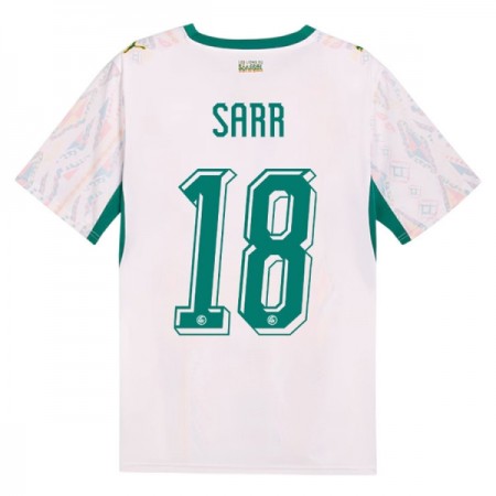 Senegal Sarr 18 Fotbollströjor Hemma tröja World Cup 2026 Kortärmad