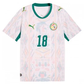 Senegal Sarr 18 Fotbollströjor Hemma tröja World Cup 2026 Kortärmad