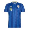 Sverige Ayari 18 Fotbollströjor Borta tröja World Cup 2026 Kortärmad