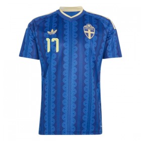 Sverige Gyokeres 17 Fotbollströjor Borta tröja World Cup 2026 Kortärmad