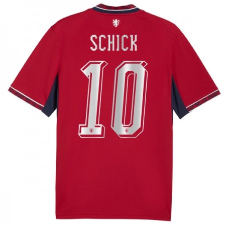 Tjeckien Schick 10 Fotbollströjor Hemma tröja World Cup 2026 Kortärmad