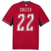 Tjeckien Soucek 22 Fotbollströjor Hemma tröja World Cup 2026 Kortärmad Tjeckien Soucek 22 Fotbollströjor Hemma tröja World Cup 2026 Kortärmad