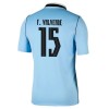 Uruguay Federico Valverde 15 Fotbollströjor Hemma tröja World Cup 2026 Kortärmad Uruguay Federico Valverde 15 Fotbollströjor Hemma tröja World Cup 2026 Kortärmad