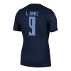 Uruguay Luis Suarez 9 Fotbollströjor Borta tröja World Cup 2026 Kortärmad