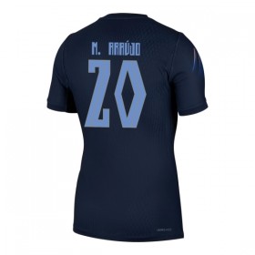 Uruguay Maximiliano Araujo 20 Fotbollströjor Borta tröja World Cup 2026 Kortärmad