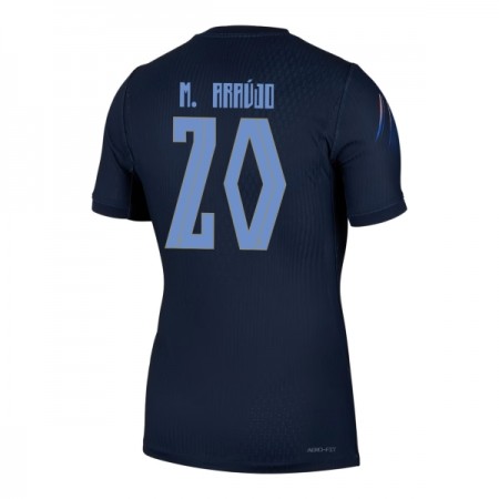 Uruguay Maximiliano Araujo 20 Fotbollströjor Borta tröja World Cup 2026 Kortärmad