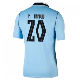 Uruguay Maximiliano Araujo 20 Fotbollströjor Hemma tröja World Cup 2026 Kortärmad