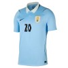 Uruguay Maximiliano Araujo 20 Fotbollströjor Hemma tröja World Cup 2026 Kortärmad