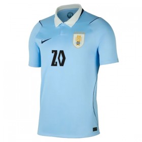 Uruguay Maximiliano Araujo 20 Fotbollströjor Hemma tröja World Cup 2026 Kortärmad