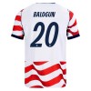 USA Balogun 20 Fotbollströjor Hemma tröja World Cup 2026 Kortärmad