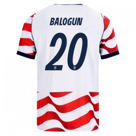 USA Balogun 20 Fotbollströjor Hemma tröja World Cup 2026 Kortärmad