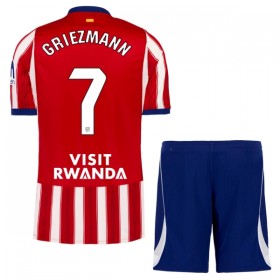Atlético Madrid Griezmann 7 Fotbollströjor Barn Hemma tröja 2026-27 Kortärmad