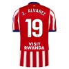 Atlético Madrid J. Alvarez 19 Fotbollströjor Hemma tröja 2026-27 Kortärmad Atlético Madrid J. Alvarez 19 Fotbollströjor Hemma tröja 2026-27 Kortärmad