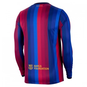 FC Barcelona Fotbollströjor Barn Hemma tröja 2026-27 Långärmad