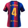 FC Barcelona R. Araujo 4 Fotbollströjor Barn Hemma tröja 2026-27 Kortärmad