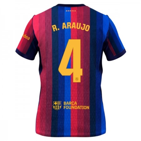 FC Barcelona R. Araujo 4 Fotbollströjor Hemma tröja 2026-27 Kortärmad