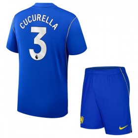 Chelsea Cucurella 3 Fotbollströjor Barn Hemma tröja 2026-27 Kortärmad