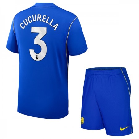 Chelsea Cucurella 3 Fotbollströjor Barn Hemma tröja 2026-27 Kortärmad