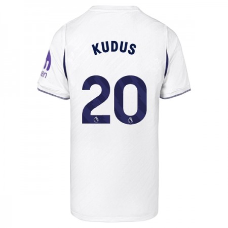 Tottenham Hotspur Kudus 20 Fotbollströjor Hemma tröja 2026-27 Kortärmad