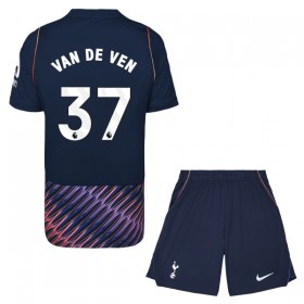 Tottenham Hotspur Van De Ven 37 Fotbollströjor Barn Borta tröja 2026-27 Kortärmad