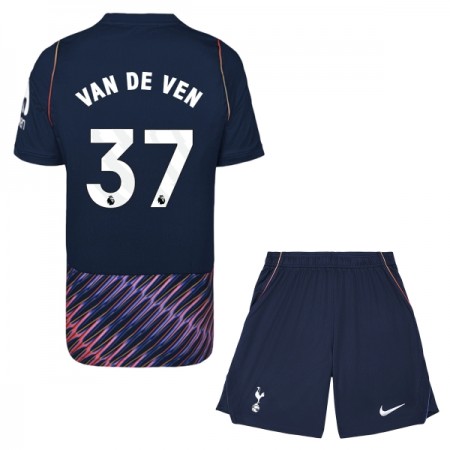 Tottenham Hotspur Van De Ven 37 Fotbollströjor Barn Borta tröja 2026-27 Kortärmad