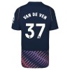 Tottenham Hotspur Van De Ven 37 Fotbollströjor Borta tröja 2026-27 Kortärmad