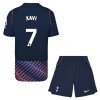 Tottenham Hotspur Xavi 7 Fotbollströjor Barn Borta tröja 2026-27 Kortärmad Tottenham Hotspur Xavi 7 Fotbollströjor Barn Borta tröja 2026-27 Kortärmad