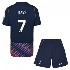Tottenham Hotspur Xavi 7 Fotbollströjor Barn Borta tröja 2026-27 Kortärmad