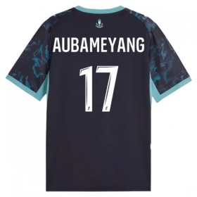 Olympique de Marseille Aubameyang 17 Fotbollströjor Borta tröja 2026-27 Kortärmad