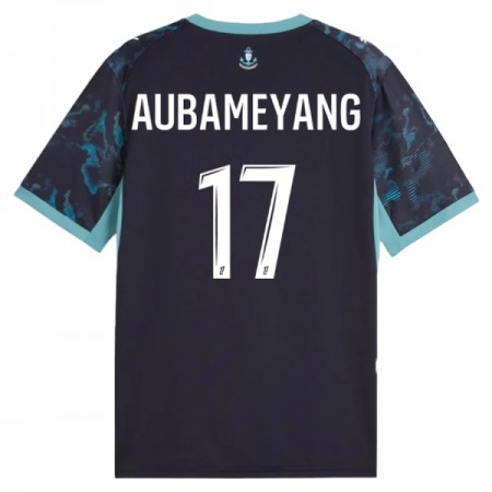 Olympique de Marseille Aubameyang 17 Fotbollströjor Borta tröja 2026-27 Kortärmad