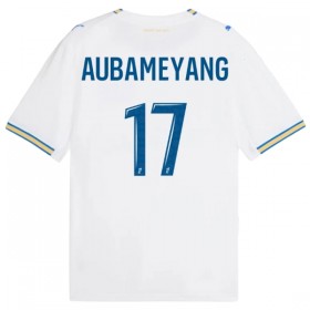 Olympique de Marseille Aubameyang 17 Fotbollströjor Hemma tröja 2026-27 Kortärmad