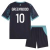 Olympique de Marseille Greenwood 10 Fotbollströjor Barn Borta tröja 2026-27 Kortärmad Olympique de Marseille Greenwood 10 Fotbollströjor Barn Borta tröja 2026-27 Kortärmad