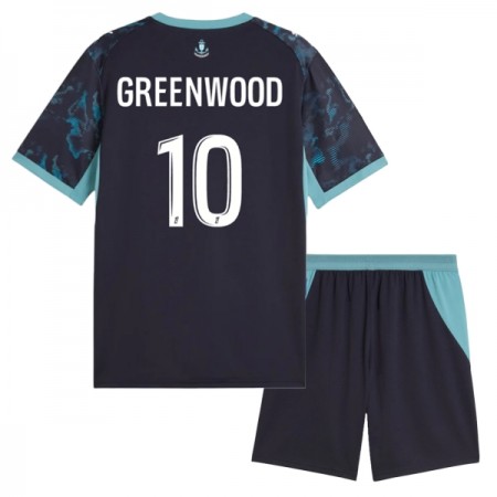 Olympique de Marseille Greenwood 10 Fotbollströjor Barn Borta tröja 2026-27 Kortärmad Olympique de Marseille Greenwood 10 Fotbollströjor Barn Borta tröja 2026-27 Kortärmad