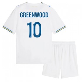 Olympique de Marseille Greenwood 10 Fotbollströjor Barn Hemma tröja 2026-27 Kortärmad
