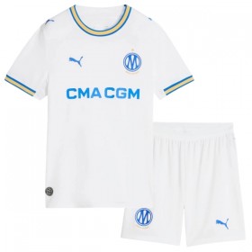 Olympique de Marseille Greenwood 10 Fotbollströjor Barn Hemma tröja 2026-27 Kortärmad