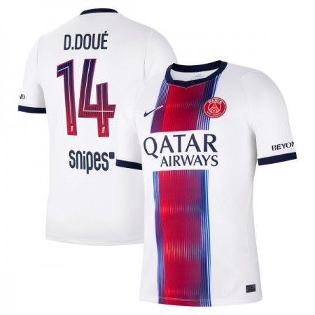 Paris Saint-Germain Desire Doue 14 Fotbollströjor Borta tröja 2026-27 Kortärmad Paris Saint-Germain Desire Doue 14 Fotbollströjor Borta tröja 2026-27 Kortärmad