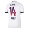 Paris Saint-Germain Desire Doue 14 Fotbollströjor Borta tröja 2026-27 Kortärmad